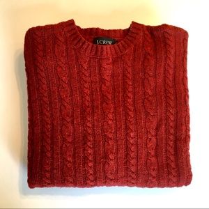 J. Crew 100% Lambswool Men’s Sweater - Size XL
